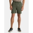 thumbnail image 1 of Athletic Works Men's and Big Men's Fusion Double Knit Shorts 8" Inseam, Sizes S-5XL, 1 of 5