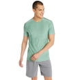 thumbnail image 1 of Athletic Works Men's and Big Men's Jacquard Tee with Short Sleeves, Sizes S-3XL, 1 of 4