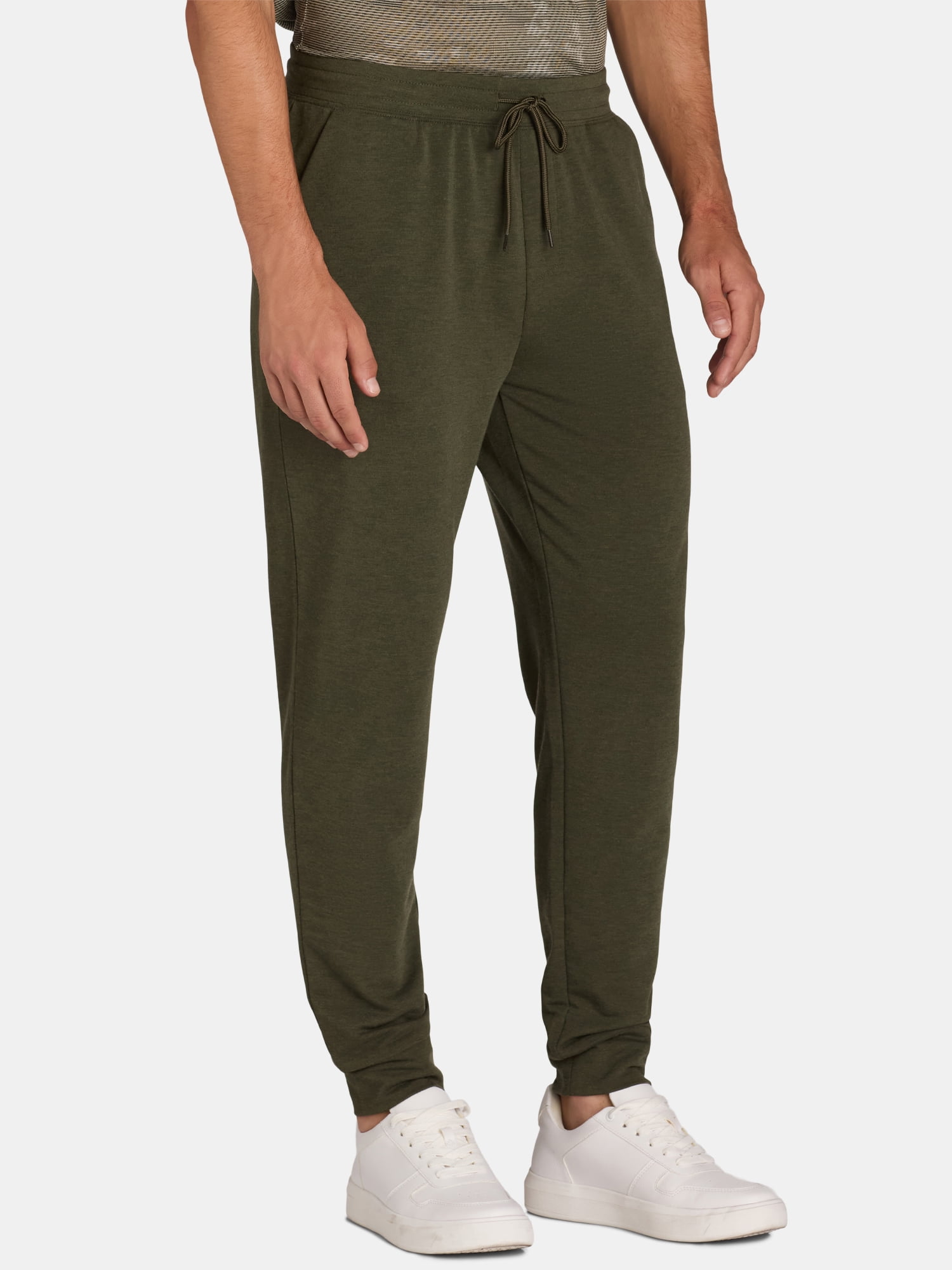 Athletic Works Men s and Big Men s Knit Joggers Sizes S 5XL Walmart