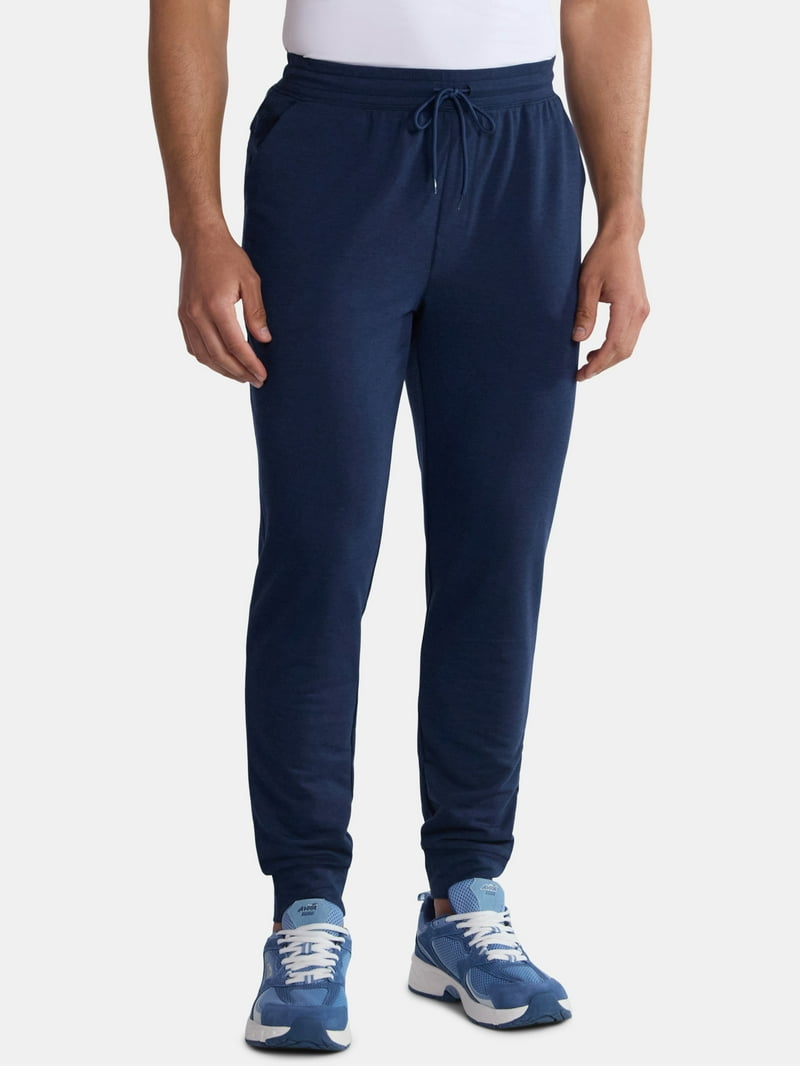 Athletic Works Men's and Big Men's Knit Joggers, Active Fit, Size