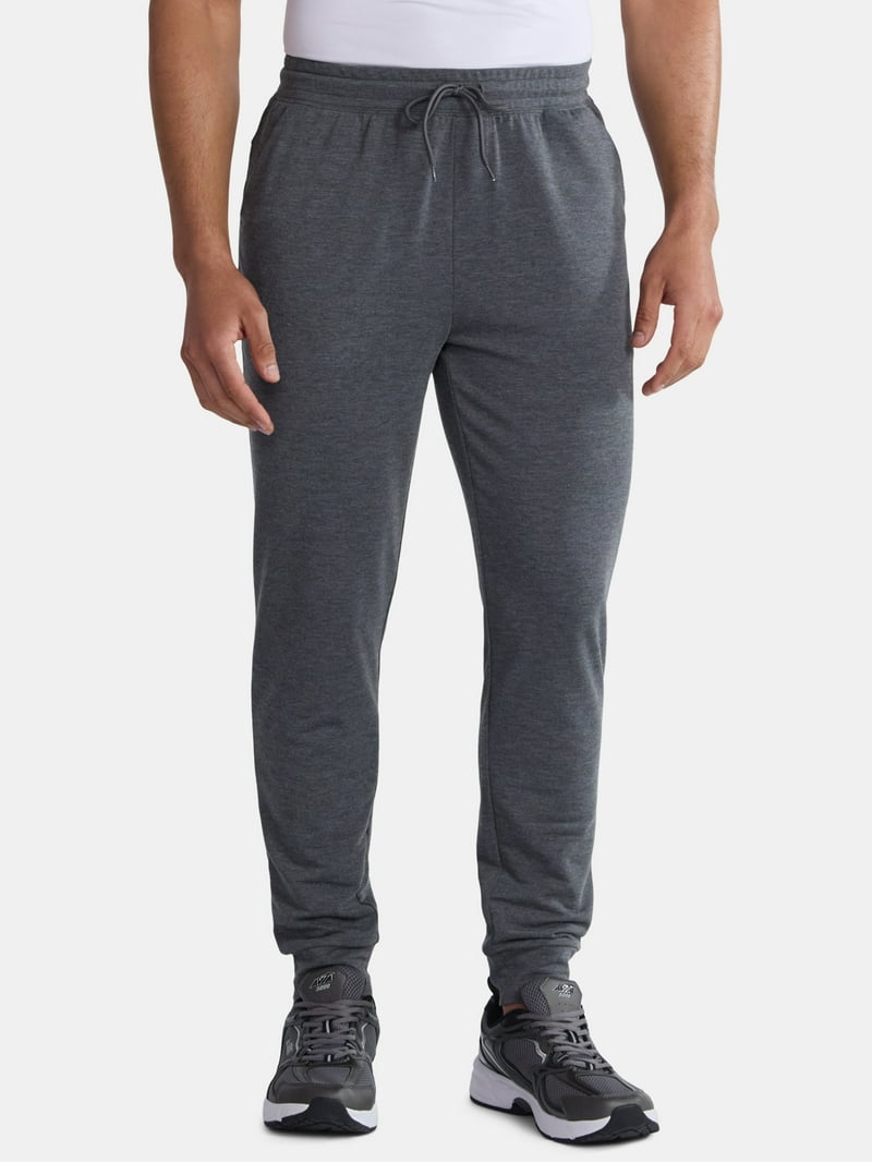 Athletic Works Men's and Big Men's Active Knit Joggers, Sizes XS