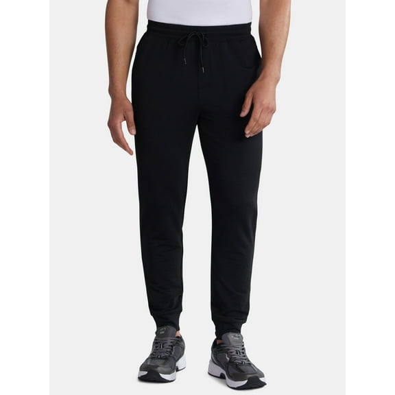 Athletic Works Men's and Big Men's Active Knit Joggers, Sizes XS-5XL