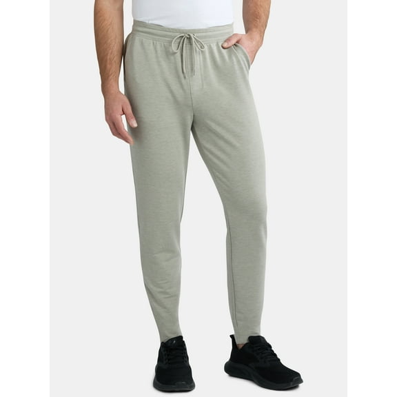 Athletic Works Men's and Big Men's Active Knit Jogger Pants, Sizes XS-5XL