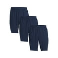 Athletic Works Men's and Big Men's Knit Shorts, 3Pack, Sizes S3XL