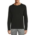 thumbnail image 1 of Athletic Works Men's and Big Men's Long Sleeve Tri-Blend T-Shirt, up to Size 5XL, 1 of 5