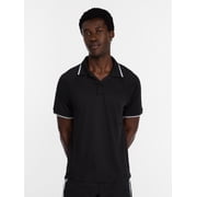 Men's and Big Men's Modern Tennis Polo Shirt, Sizes XS-3XL