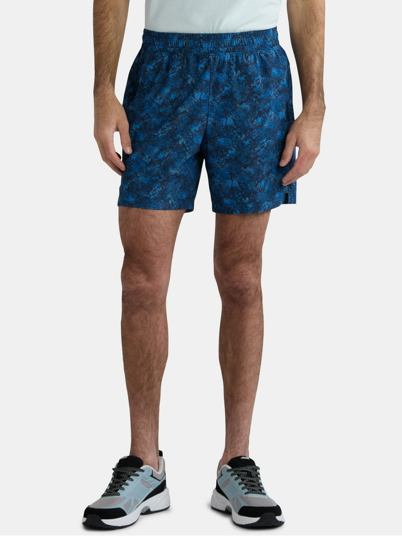 Athletic Works men's Nylon Stretch Shorts Moisture-Wicking