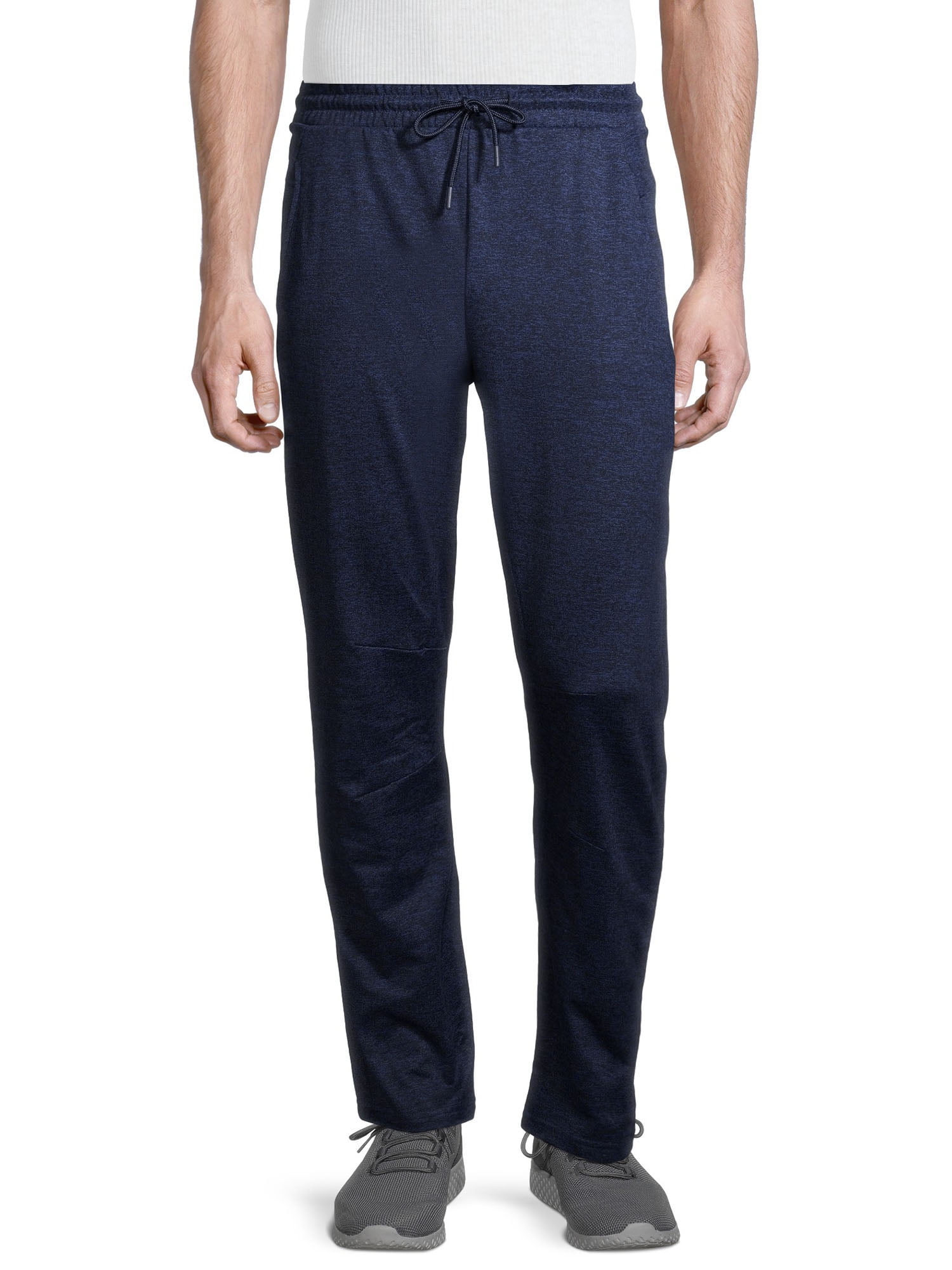 Athletic Works Men's and Big Men's Peached Jersey Joggers, up to Size