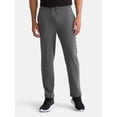 thumbnail image 1 of Athletic Works Men's and Big Men's Performance French Terry Open Leg Relaxed Sweatpants, Sizes XS-5XL, 1 of 5
