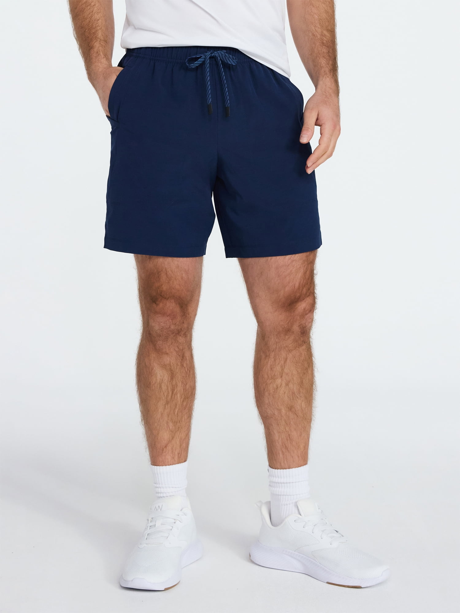 Athletic Works Men's and Big Men's Ripstop Shorts, 7" Inseam, Sizes XS-3XL