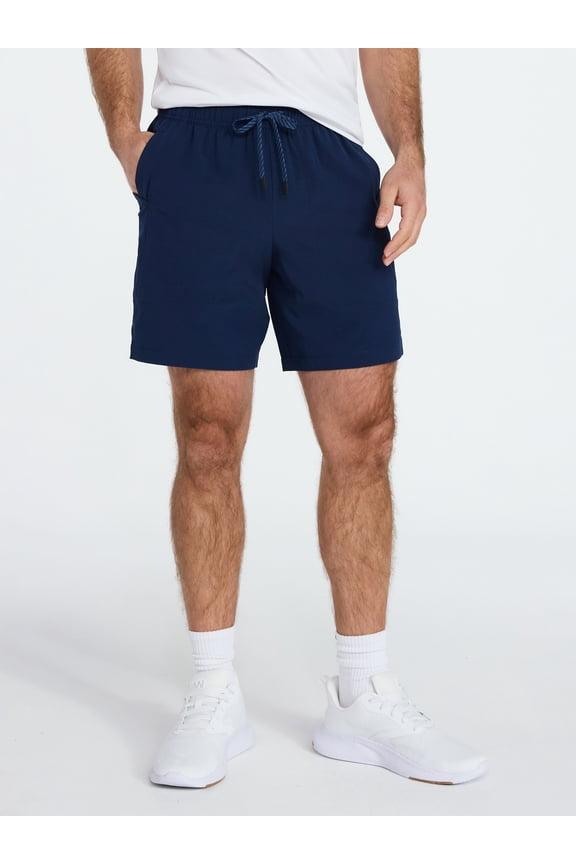 Men's and Big Men's Ripstop Shorts, 7" Inseam, Sizes XS-3XL