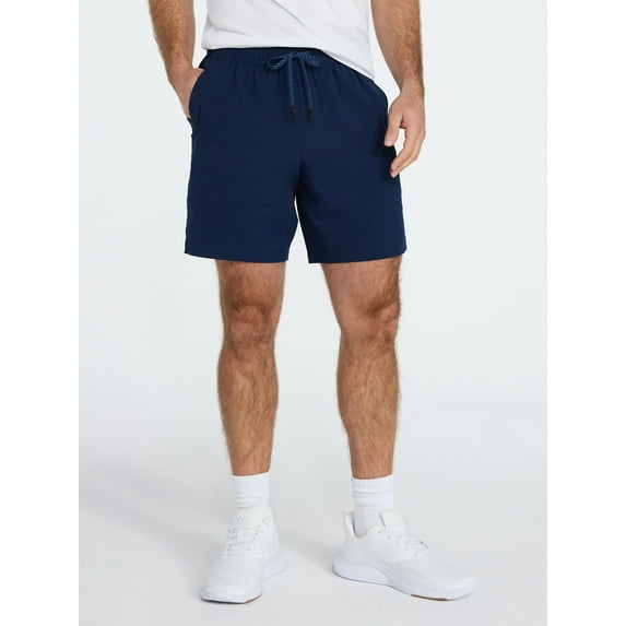 Athletic Works Men's and Big Men's Ripstop Shorts, 7" Inseam, Sizes XS-3XL