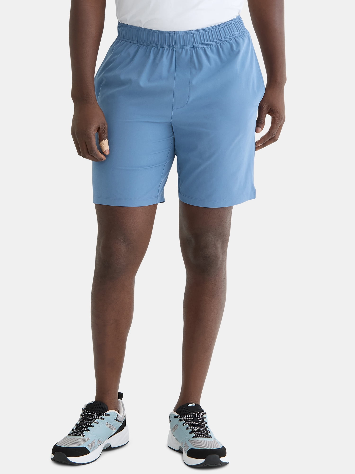 Athletic Works Men's and Big Men's Woven Running Shorts, 8