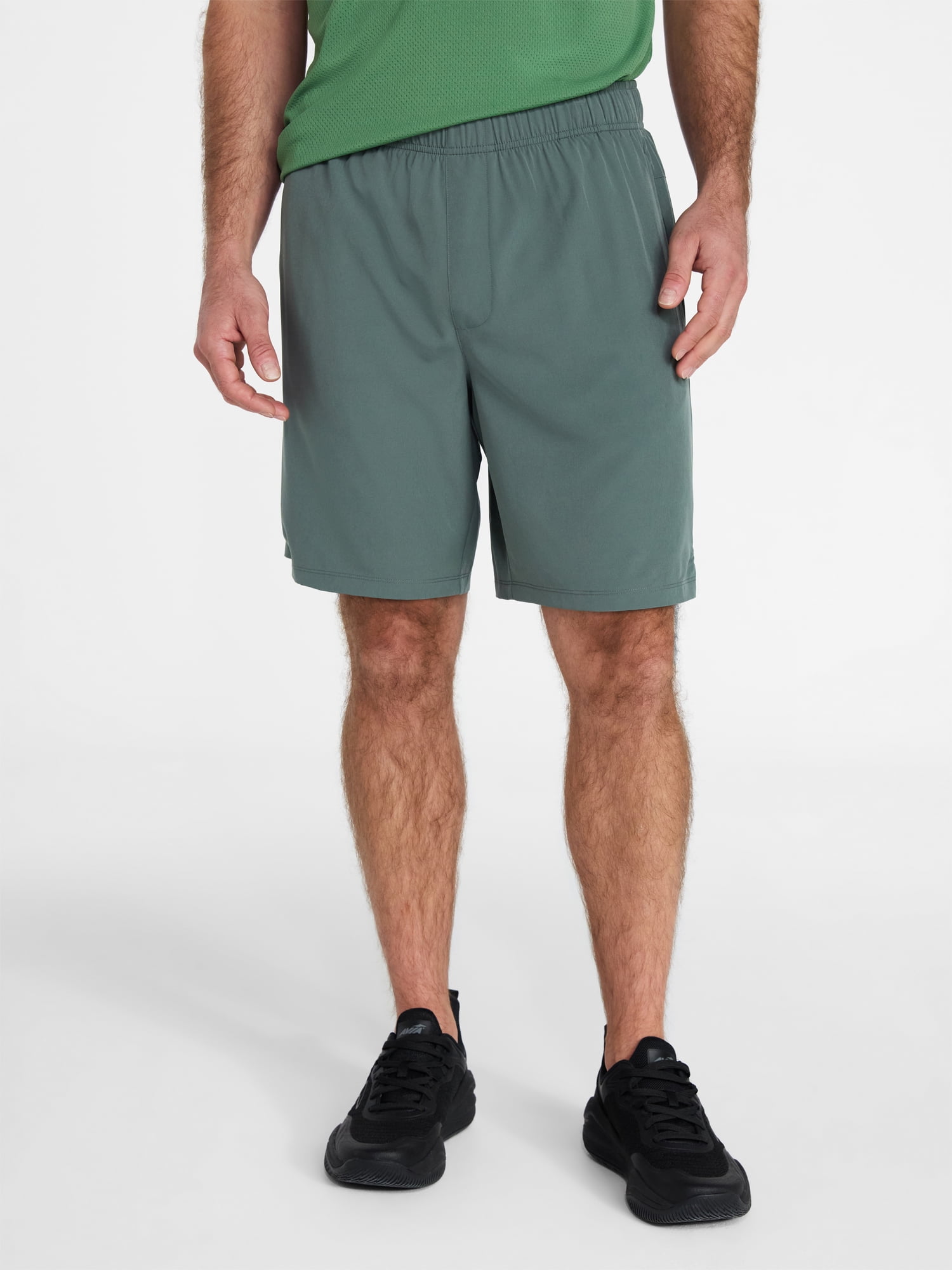 Athletic Works Men's and Big Men's Woven Running Shorts, 6" and 8" Inseams, Sizes XS-5XL