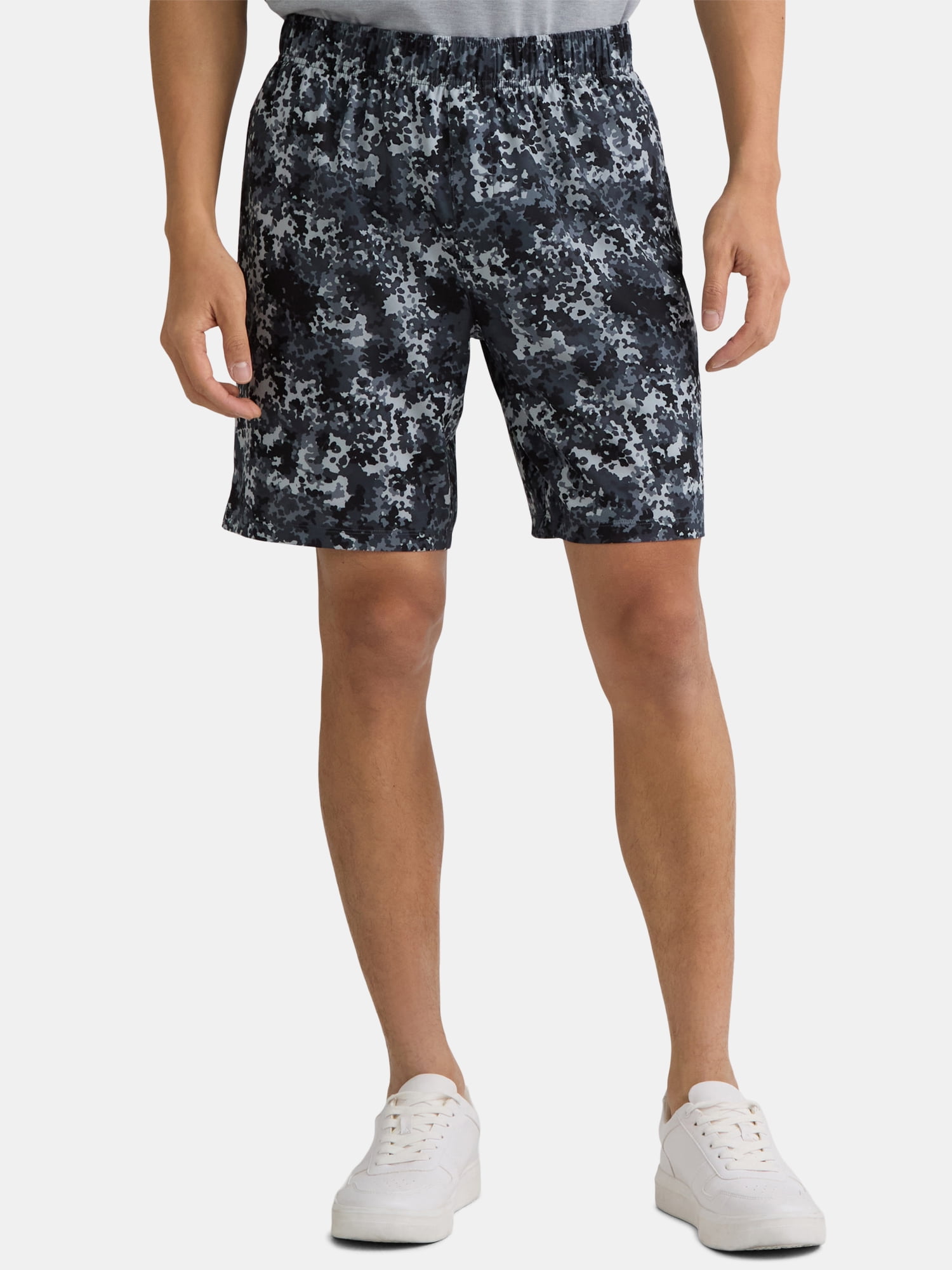 Athletic Works Men's and Big Men's Woven Running Shorts, 6" and 8" Inseams, Sizes XS-5XL