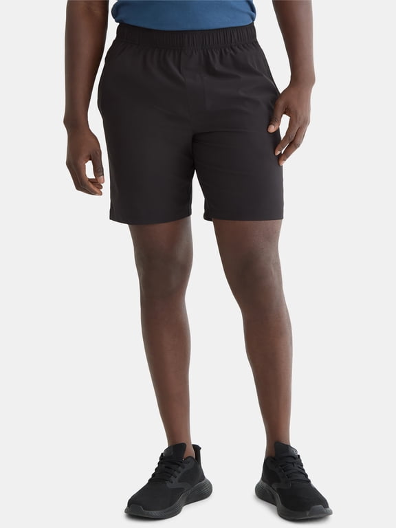 Men's and Big Men's Woven Running Shorts, 8" Inseams, Sizes XS-5XB