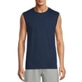 thumbnail image 1 of Athletic Works Men's and Big Men's Sleeveless Muscle T-Shirt, 1 of 5