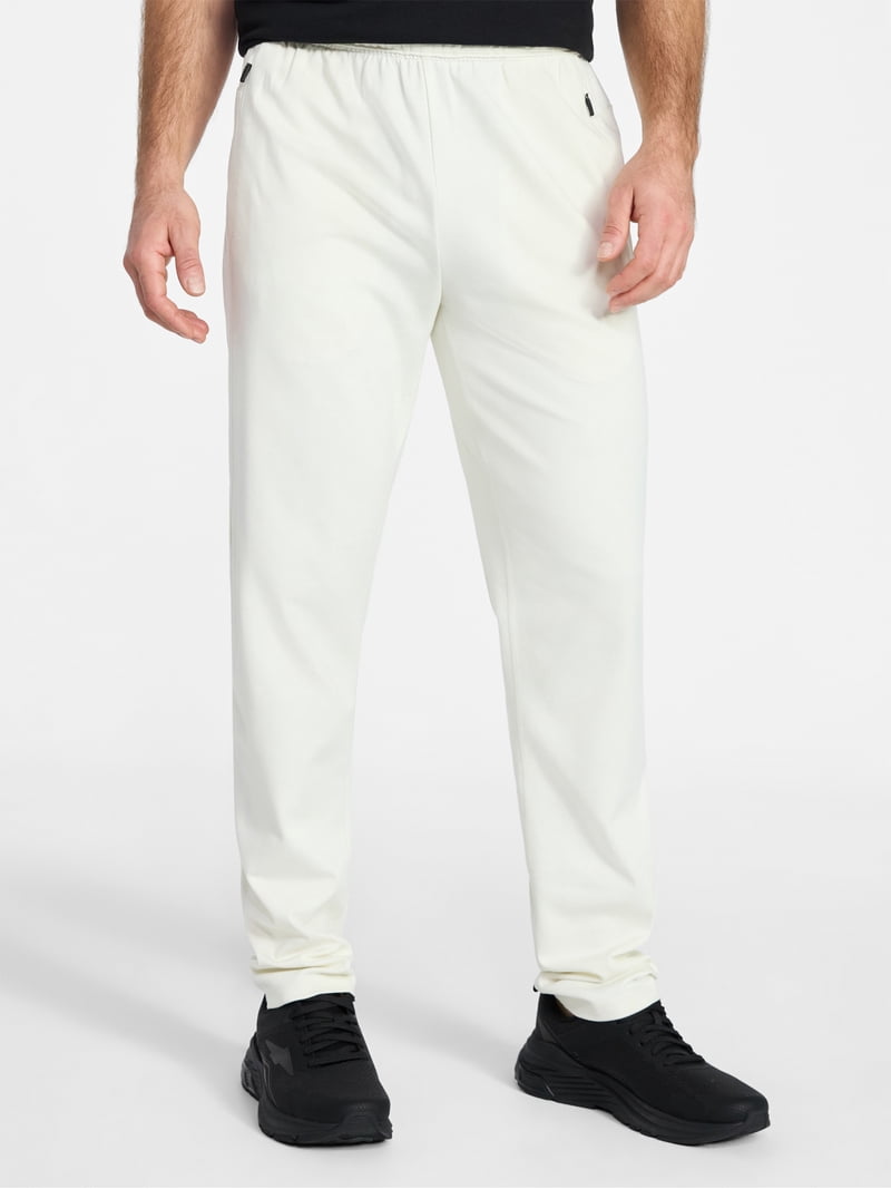 BW . TUCK PANTS Sサイズ WHITE Athletic Works Men's and Big Men's Slim Knit Pants, 30