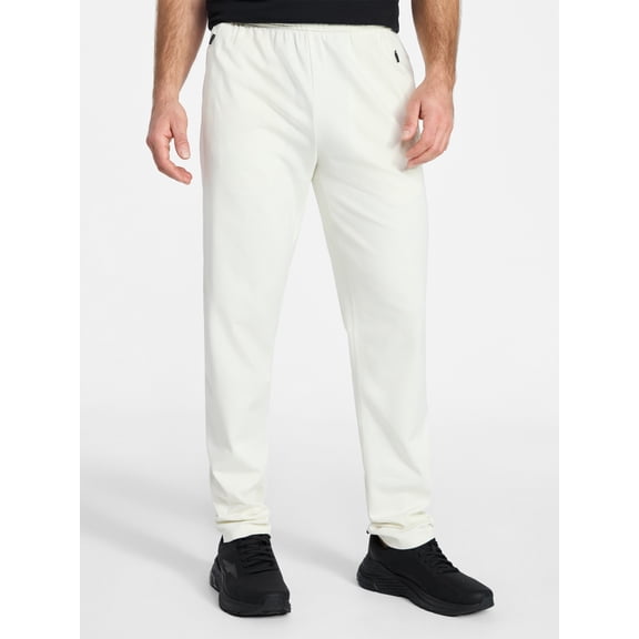 Athletic Works Men's and Big Men's Slim Fit Knit Pants, Sizes XS-5XL