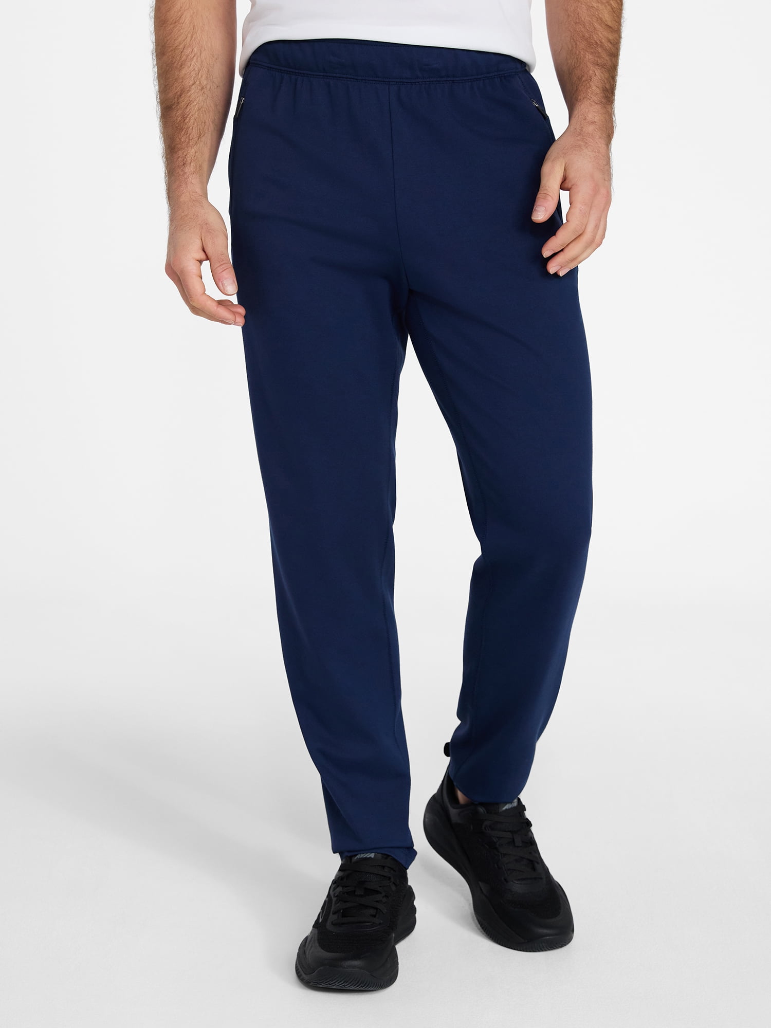 Athletic Works Men's and Big Men's Slim Knit Pants, 30" Inseam, Sizes XS-4XLT