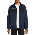 Athletic Works Men's and Big Men's Track Jacket, Sizes up to 5XL