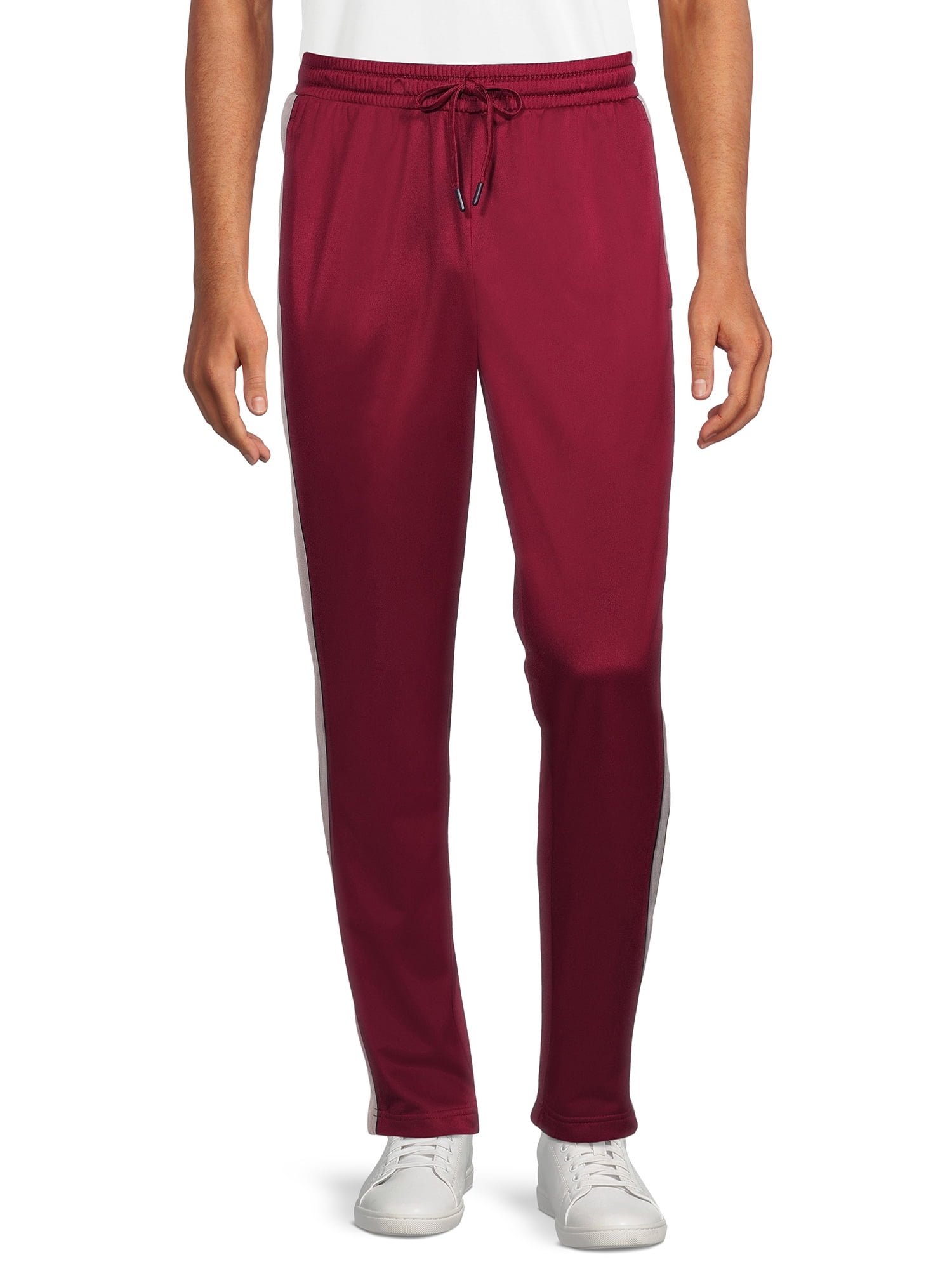 Athletic Works Men’s and Big Men’s Track Pants, Sizes up to 5XL ...