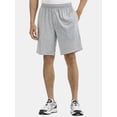 thumbnail image 1 of Athletic Works Men's and Big Men's Tri-Blend Active Shorts, 7" Inseam, Sizes XS-5XB, 1 of 5