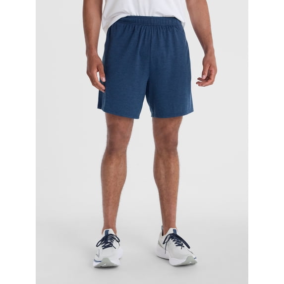 Athletic Works Men's and Big Men's Active Shorts, Blue, M - Walmart.com