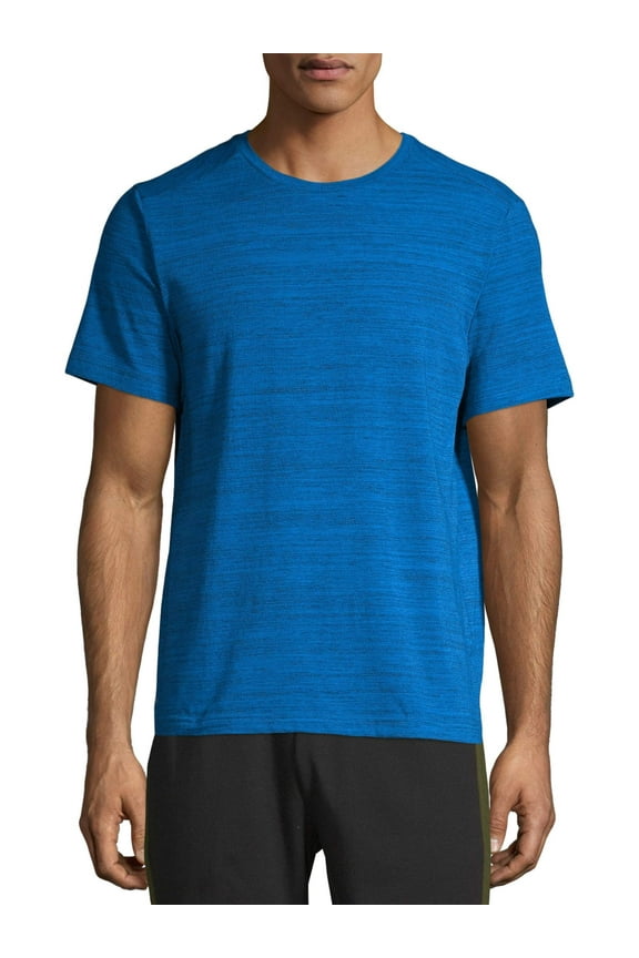 Men's and Big Men's Tri Blend Active T-Shirt, up to 5XL