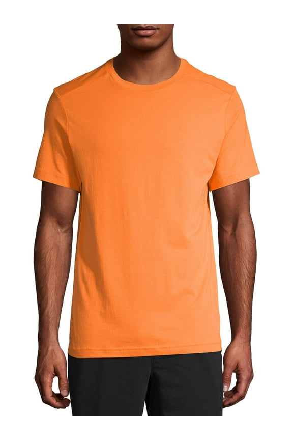 Men's and Big Men's Tri Blend Active T-Shirt, up to 5XL