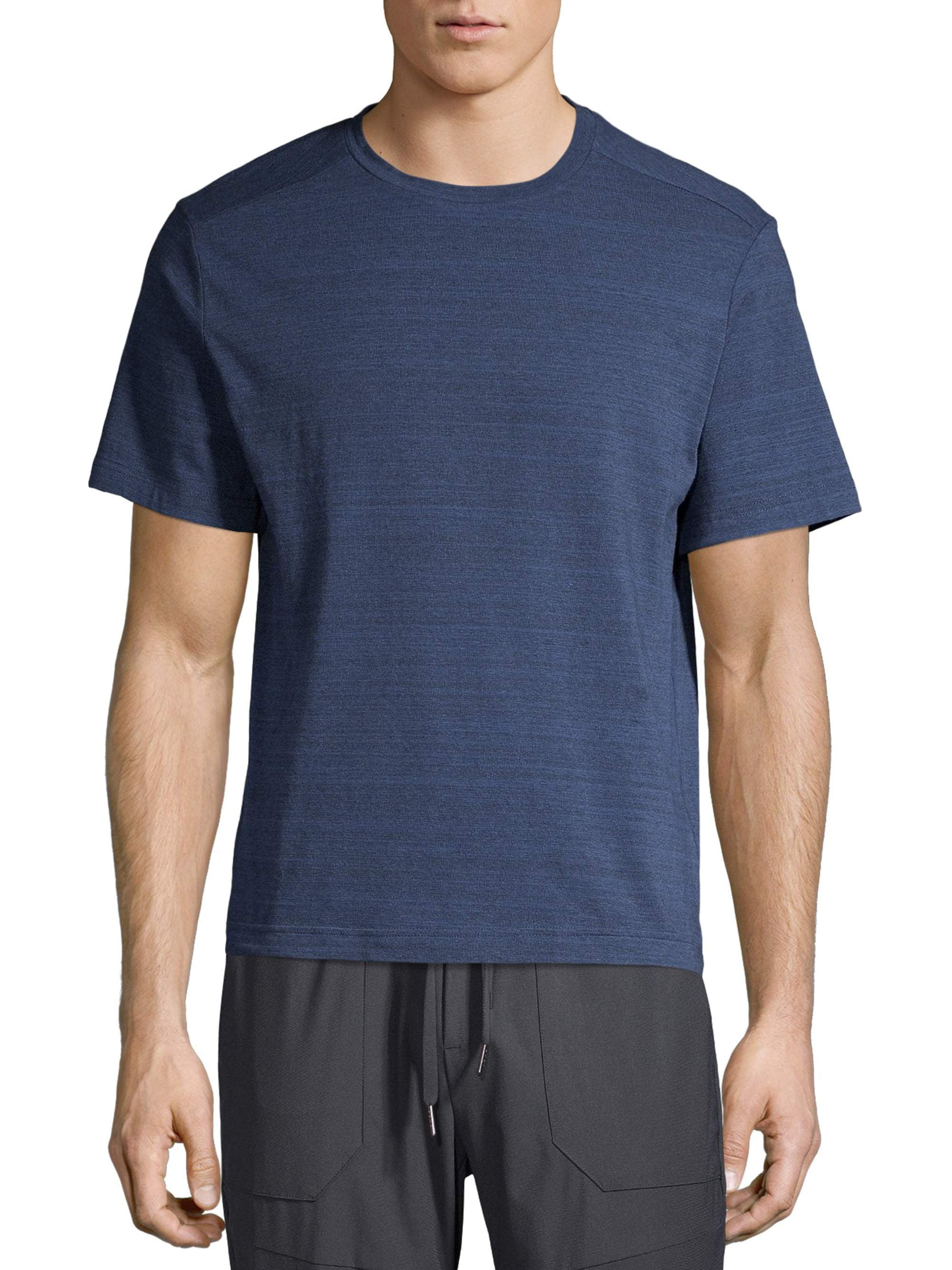 Athletic Works Men's and Big Men's Tri Blend Active T-Shirt, up to 5XL