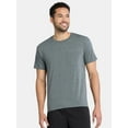 thumbnail image 1 of Athletic Works Men's and Big Men’s Tri Blend Pocket Tee, Sizes XS-4XLT, 1 of 6