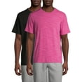 thumbnail image 1 of Athletic Works Men's and Big Men's Tri Blend T-Shirt, 2-Pack, up to Size 5XL, 1 of 11