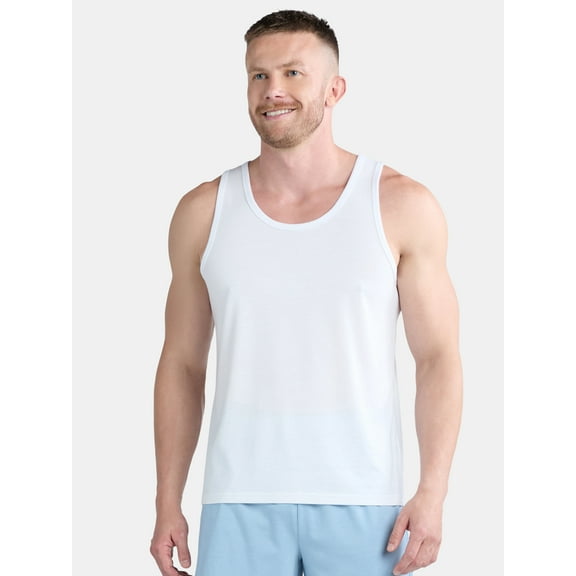 Athletic Works Men's & Big & Tall Men's Tri-Blend Tank Top, Sizes XS-4XLT