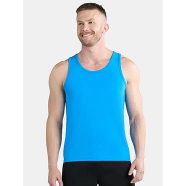 Athletic Works Men's and Big and Tall Tri Blend Tank Top, Sizes XS-4XLT