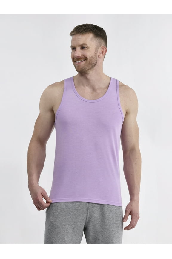 Men's & Big & Tall Men's Tri-Blend Tank Top, Sizes XS-4XLT