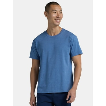 Athletic Works Men's and Big Men's Tri Blend Tee, Sizes XS-4XLT