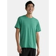 thumbnail image 1 of Athletic Works Men's and Big Men's Tri Blend Tee, Sizes XS-4XLT, 1 of 5
