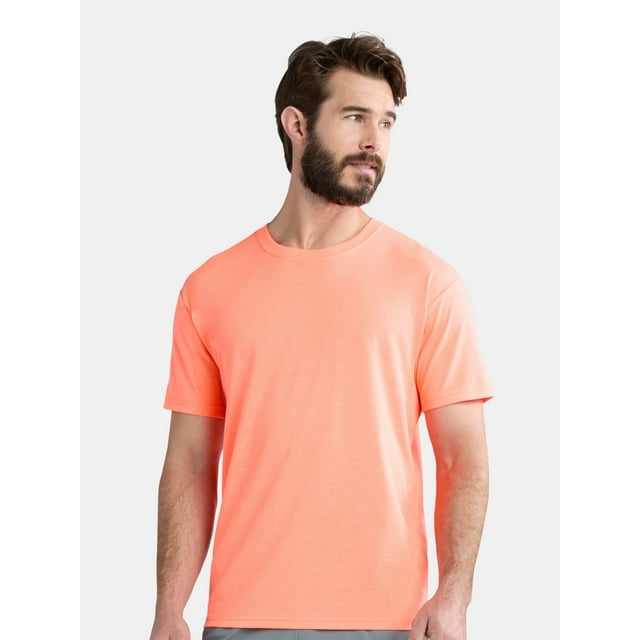 Athletic Works Men's and Big Men's Tri Blend Tee, Sizes XS-4XLT