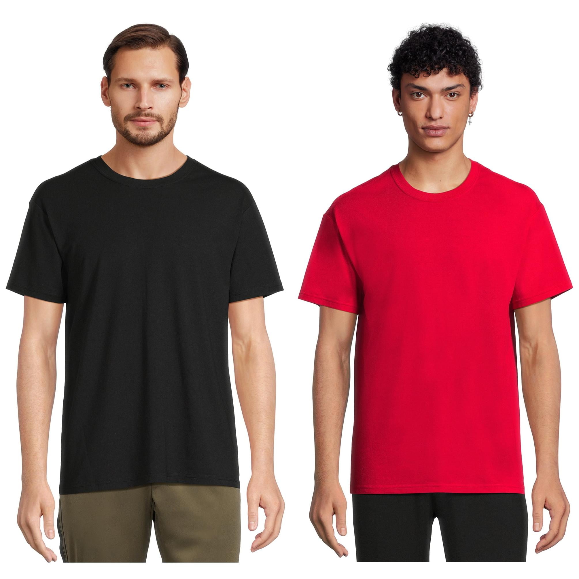 Athletic Works Men's and Big Men's Tri Blend Tee, Sizes XS-4XLT