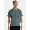 thumbnail image 1 of Athletic Works Men's and Big Men's Tri Blend Tee, Sizes XS-4XLT, 1 of 4