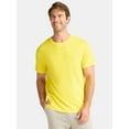 thumbnail image 1 of Athletic Works Men's and Big Men's Tri Blend Tee, Sizes XS-4XLT, 1 of 5