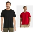 thumbnail image 1 of Athletic Works Men's and Big Men's Tri Blend Tee, Sizes XS-4XLT, 1 of 3