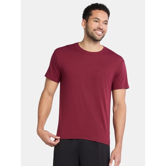 Athletic Works Men's and Big Men's Tri Blend Tee, Sizes XS-4XLT