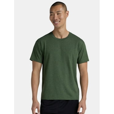 Athletic Works Men's and Big Men's Tri Blend Tee, Sizes XS-4XLT