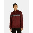 thumbnail image 1 of Athletic Works Men's and Big Men's Tricot Track Jacket, Sizes S-3XL, 1 of 5
