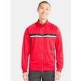 thumbnail image 1 of Athletic Works Men's and Big Men's Tricot Track Jacket, Sizes S-3XL, 1 of 5