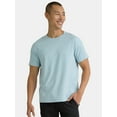 thumbnail image 1 of Athletic Works Men's and Big & Tall Men's Soft ButterCore Tee with Short Sleeves, Sizes S-5XL, 1 of 5