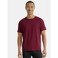 thumbnail image 1 of Athletic Works Men's and Big & Tall Men's Soft ButterCore Tee with Short Sleeves, Sizes S-5XL, 1 of 5