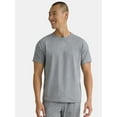thumbnail image 1 of Athletic Works Men's and Big & Tall Men's Soft ButterCore Tee with Short Sleeves, Sizes S-5XL, 1 of 5